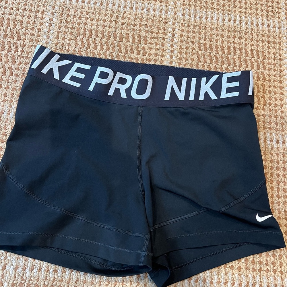 Nike Women's Black Pro Shorts